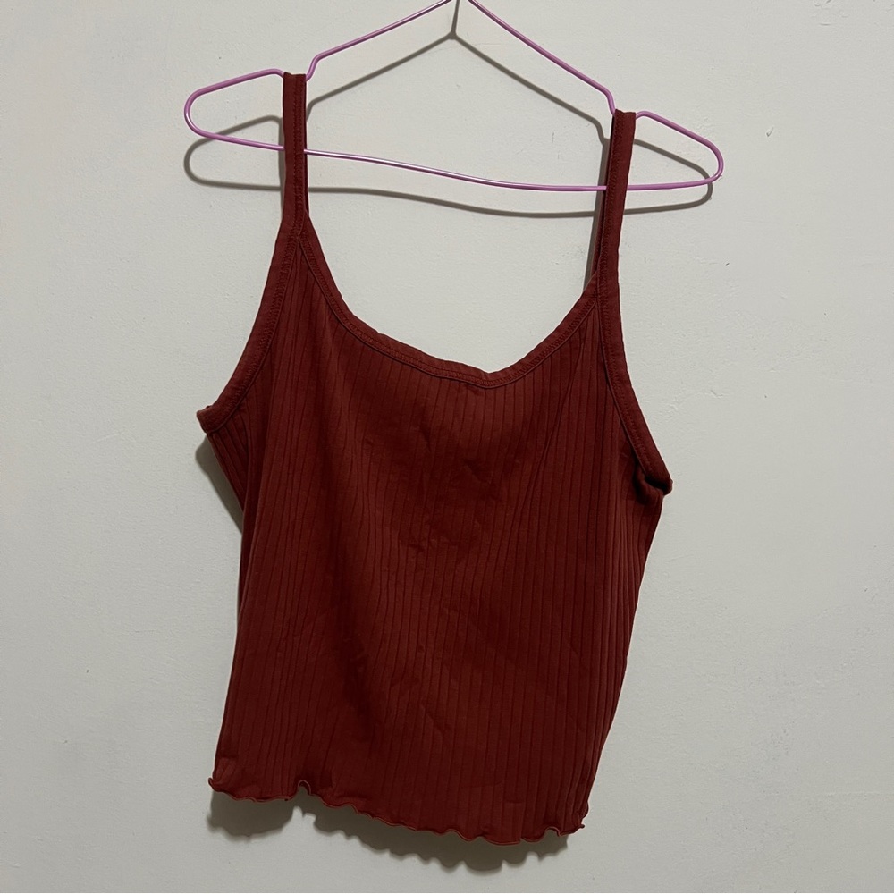 Autumn Fall Copper Tank Top